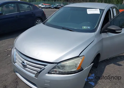 2015 Nissan Sentra Sv z USA, uszkodzony, nr VIN 3N1AB7AP5FL694542